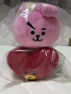 BT21 TATA & COOKY ミニ枕