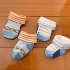 ベビー　新生児　靴下　2点セット