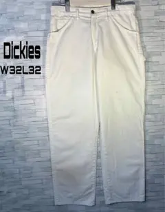【USA古着】ディッキーズワークパンツW32L32メキシコ製ペインターポリコット