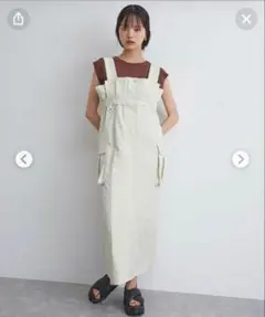 VIS ミリタリービッグポケットジャンパースカート ビスのサムネイル