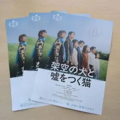 映画チラシ　フライヤー　組み合わせ 枚数増減 相談可 映画 本心 フライヤー（チラシ）5枚☆池松壮亮 三吉彩花 水上恒司