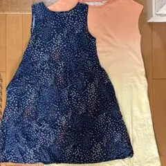 ユニクロのノースリーブワンピースセット　140