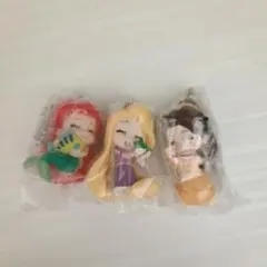 【即購入可】ぎゅーこっと ディズニー 3点セット ラプンツェル アリエル ベル