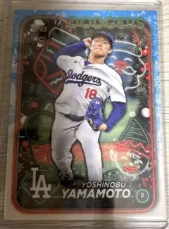 TOPPS holiday 2024 山本由伸　ベースカード