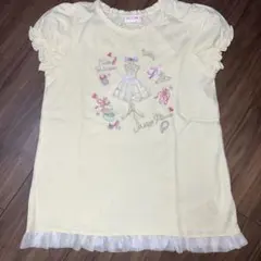 《新品》メゾピアノ　140 Tシャツ　黄色