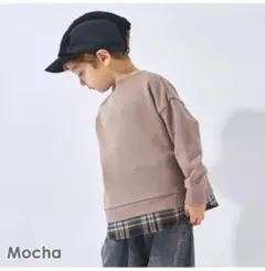 ペアマノン　長袖トレーナー　スウェット　110　　女の子　男の子 トップスのサムネイル