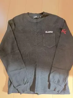 XLARGE ブラック 長袖 L