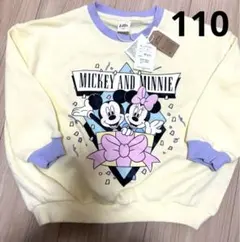 【新品未使用】　しまむら　バースデイ　リトシー　ディズニー　トレーナー