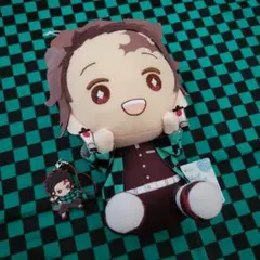 鬼滅の刃 竈門炭治郎 ぬいぐるみ・ラバーストラップセット