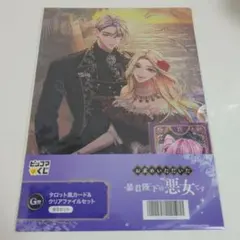 お求めいただいた暴君陛下の悪女です タロット風カード＆クリアファイル G-5