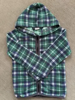 easyfreak BeBe フリースジャケット チェック柄130