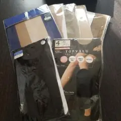 ストッキングセット M-L, S-L, ブラック, ベージュ