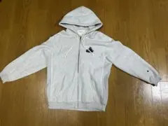 XLARGE × Champion 限定品 グレー フルジップパーカー Mサイズ