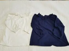 UNIQLO ベビーブラウス 2枚セット 90サイズ