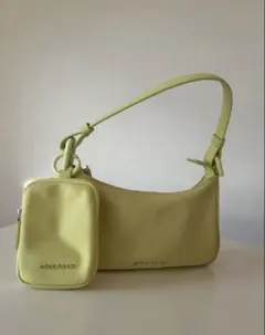 COLE HAAN イエロー ショルダーバッグ