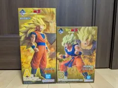 一番くじ　ドラゴンボール　A賞　超サイヤ人3孫悟空　B賞　超サイヤ人　フィギュア
