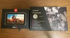 Atomos Ninja V モニター アクセサリーセット純正バッテリー2個付き