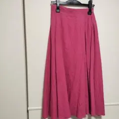 【美品】SLOBE iENA ロングスカート ピンク サイズ36