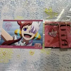 ワンピース　RED ウタ　ネームキーホルダー　ブロマイド　セット
