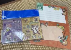 ディズニーメモ帳、レターセット、文具セット