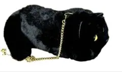 HUIJUF 黒猫 フェイクファー ショルダーバッグのサムネイル