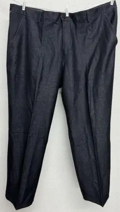 メンズ スラックス パンツ ダークグレー 大きいサイズ