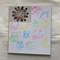 AKB48メンバー直筆色紙 AKB48 チームA 直筆サイン入り色紙 2枚 髙橋みなみ、小嶋陽菜 - メルカリ