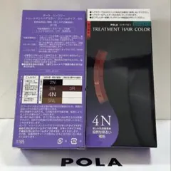 POLA シンフリー トリートメントヘアカラー クリームタイプ3 N × 5 箱