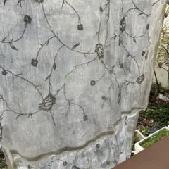 イタリア製　リネン　ストール　90×200㎝