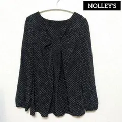 【NOLLEY'S】ノーリーズ ドット柄ブラウスのサムネイル