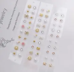 60粒サービス品　耳つぼジュエリー　ステンレス　ゴールド