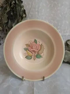 スージークーパー パトリシアローズ ピンク スープボウル 1930年代 美品のサムネイル