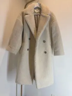 11月末削除　ダブルブレストファーコート
