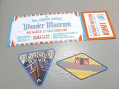 ミセス　ワンダーミュージアム　入場者特典　チケット　ステッカー