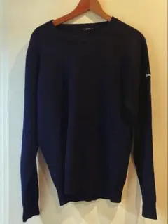 デンハム　ニット　ブラック　M