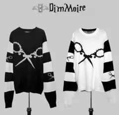 Dimmoire くしゅくしゅニットトップス ブラック - メルカリ