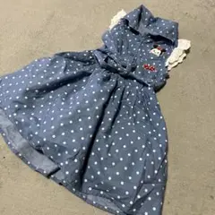 ディズニー ツムツム 子供服 女の子 ワンピース