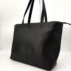 未使用品 ユナイテッドアローズ トートバッグ ビジネスバッグ レザー ブラックのサムネイル