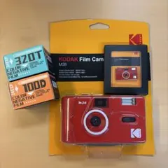 新品　新品はKodak コダックフィルムカメラM38 レッド　フィルム付きのサムネイル