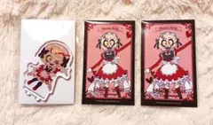 チャーリー アニメイトカフェ アクリルスタンド 箔押しカード