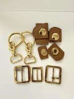 金具セット バックル スナップボタン