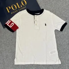 人気 ラルフローレン キッズ 半袖 ヘンリーネック トップス 140のサムネイル