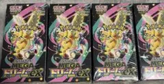 未開封BOX ポケモンカード　MEGAドリームex シュリンク付　4BOX
