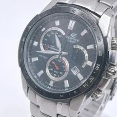 稼働品　CASIO EDIFICE EF-521SPJ 腕時計　ブラックのサムネイル