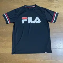 FILA Tシャツ ブラック メンズ