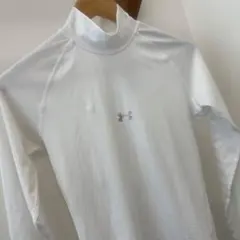 UNDER ARMOUR アンダーアーマー モックネック ホワイト MDのサムネイル