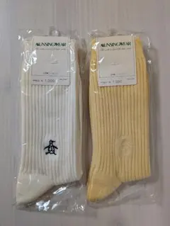 MUNSINGWEAR 靴下　25〜27cm 2足セット