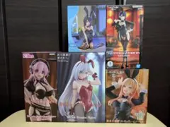 【未開封】最新人気プライズフィギュア5点セットのサムネイル