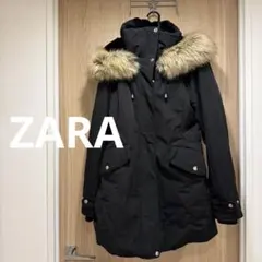 ZARA フェイクファー　アウター　コート　レディース