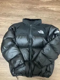 美品 ノースフェイス ヌプシ ダウンジャケット ホワイトレーベル 韓国 黒